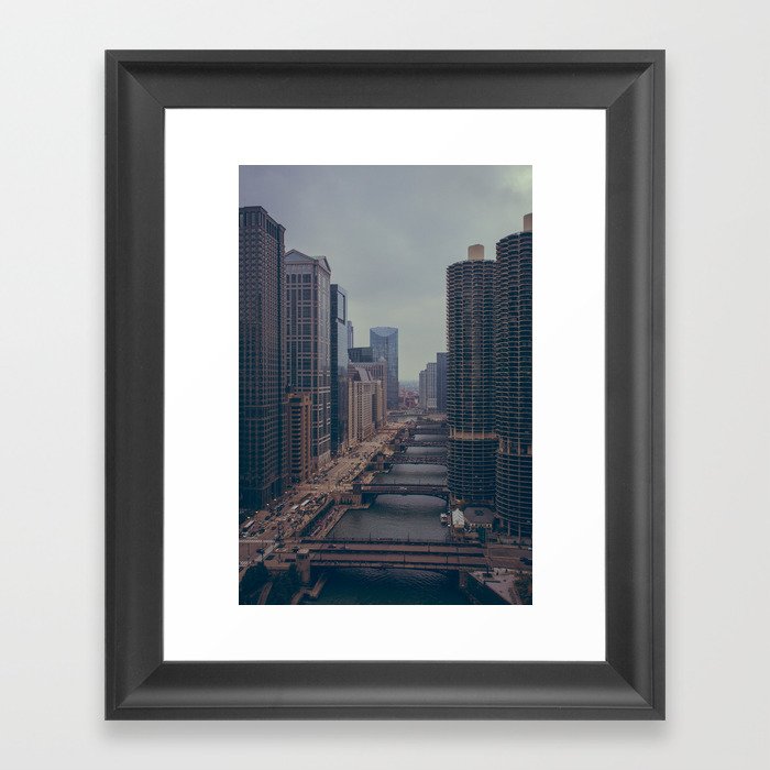 Marina City Framed Art Print