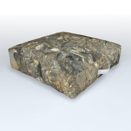 Pyrite "Fool's Gold" Outdoor Floor Cushion