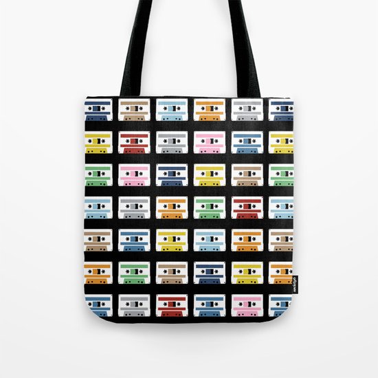 70 Rainbow Tapes Tote Bag
