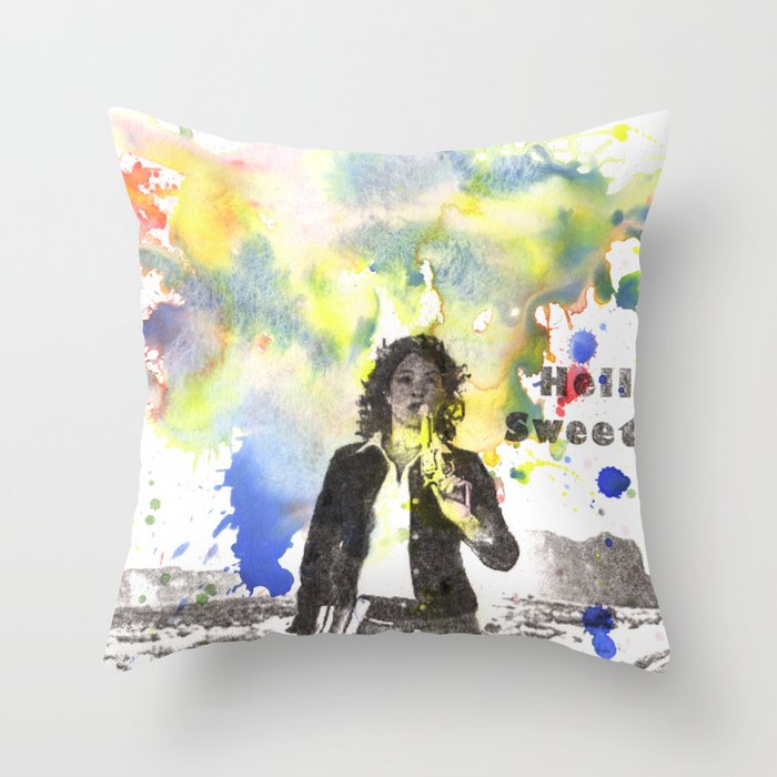 Riversong From Doctor Who Hello Sweetie Throw Pillow