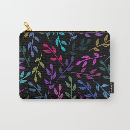 Colorful Leaves V Carry-All Pouch