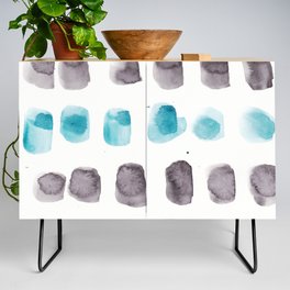 3  Minimalist Art 220419 Abstract Expressionism Watercolor Painting Valourine Design  Credenza