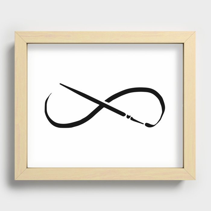 Infinity Recessed Framed Print