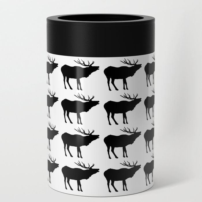 Graphic Silhouette Elk 12 Can Cooler