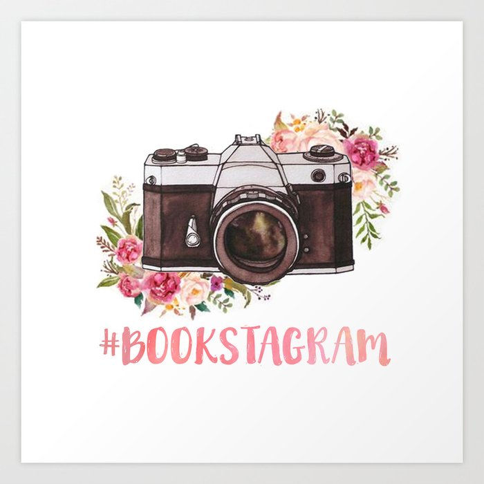 # bookstagram Art Print