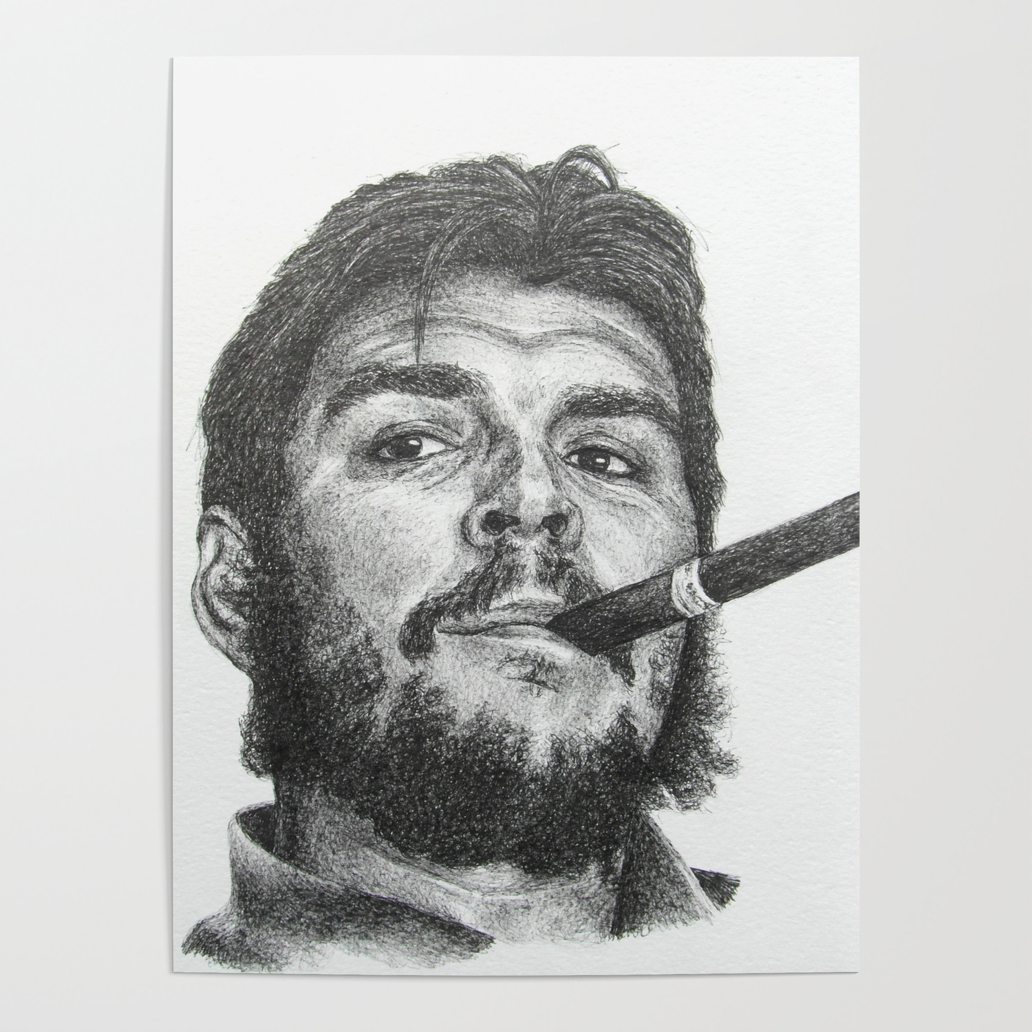 Che Guevara Poster By J Wetherall Society6