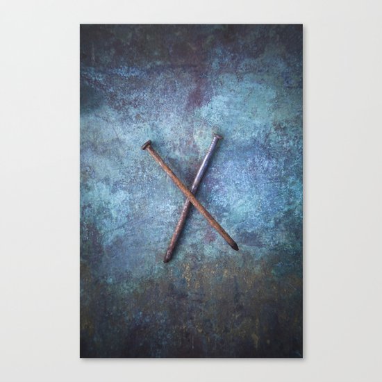Two Nails Canvas Print