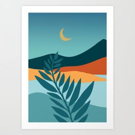 Mediterranean Twilight Art Print