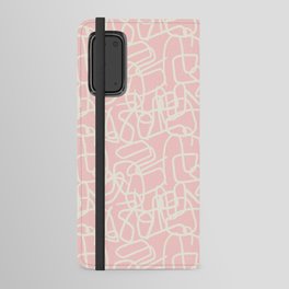 Ribbons Coral Android Wallet Case