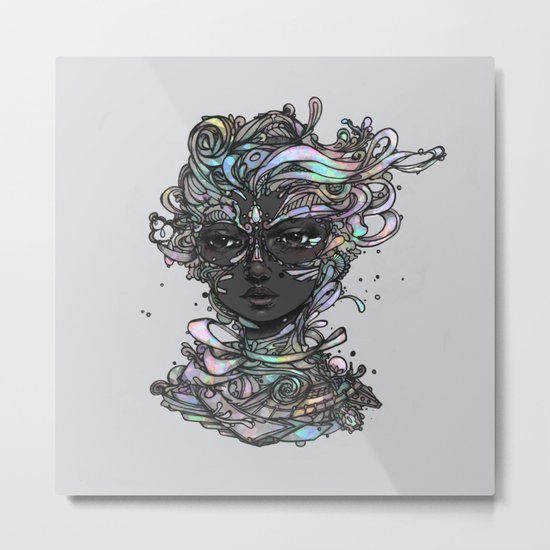 Interplay of Color Metal Print