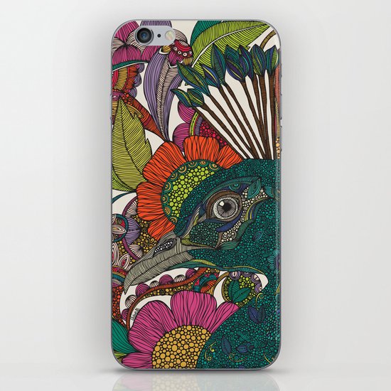 Alexis and the flowers iPhone & iPod Skin