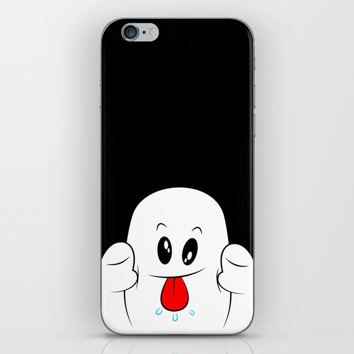 A funny face for you iPhone Skin