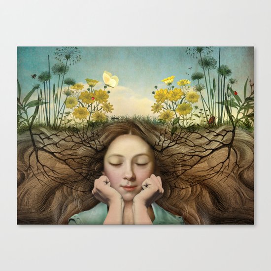Listen Canvas Print