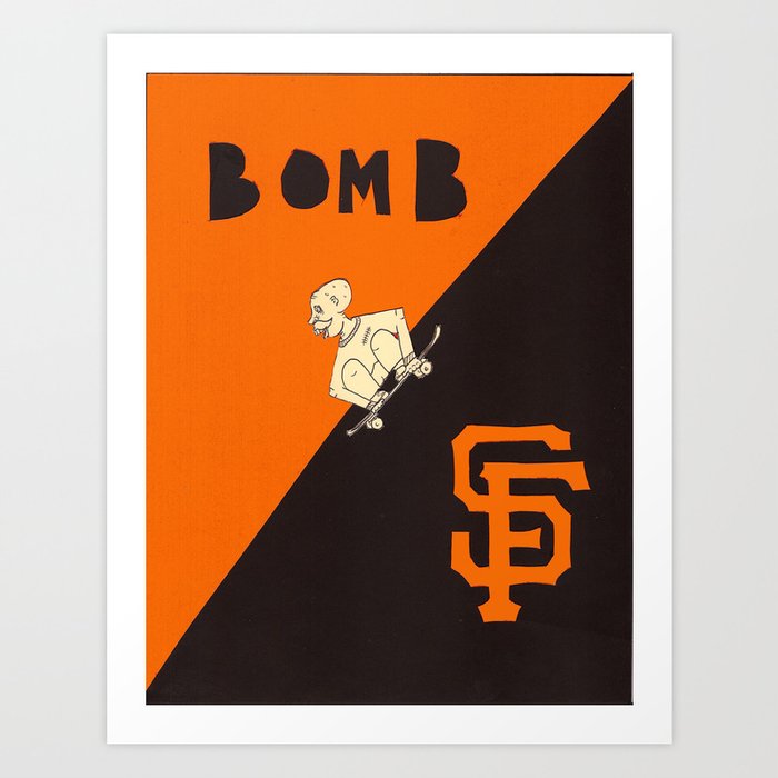 bomb sf Art Print