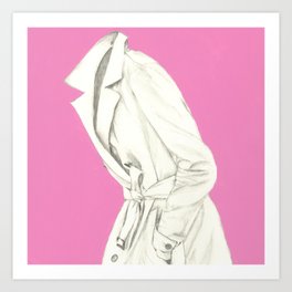 Don't Forget Your Coat Art Print