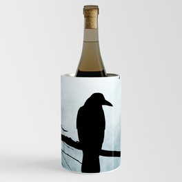 Bird 77 Crow Raven Wine Chiller