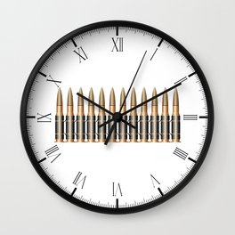 Bullet Belt Wall Clock
