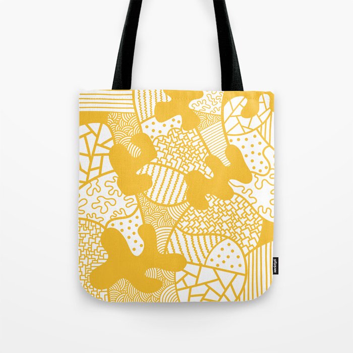 Geometrical pattern maximalist 9 Tote Bag