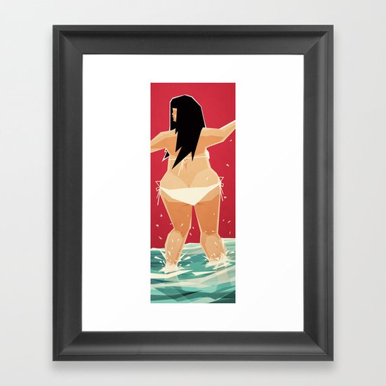 Ocean Joy Framed Art Print