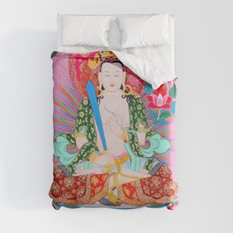 Akasagarbha Thangka Buddhist art Duvet Cover