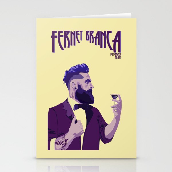 Fernet Branca new age Stationery Cards
