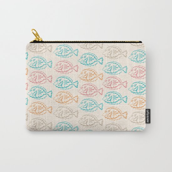 Pastel Marine Pattern 03 Carry-All Pouch