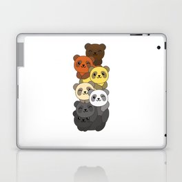 Bear Brotherhood Flag Pride Lgbtq Panda Pile Laptop Skin