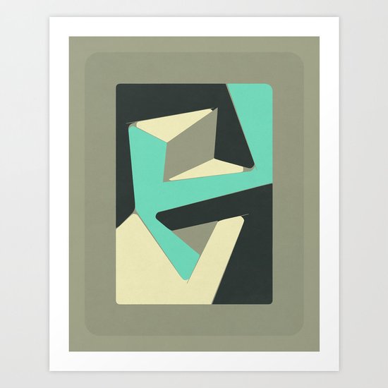 PIECES (2) Art Print