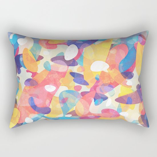 Chaotic Construction Rectangular Pillow