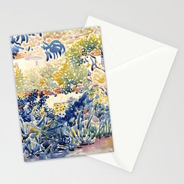 The Artist's Garden at Saint-Clair Stationery Card