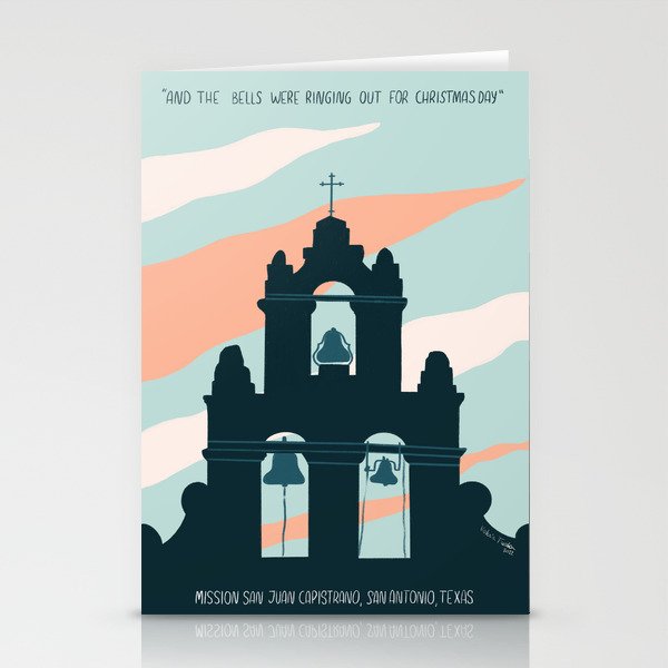 Church in Texas  Stationery Cards