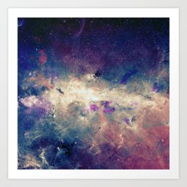 Interstellar Cloud Art Print