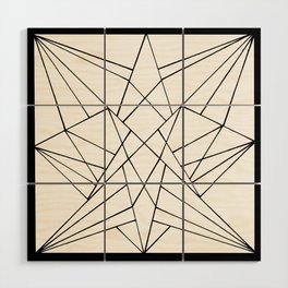 Donzi Geometry .1 Wood Wall Art