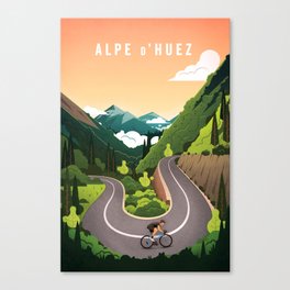 Alp d'Huez Canvas Print