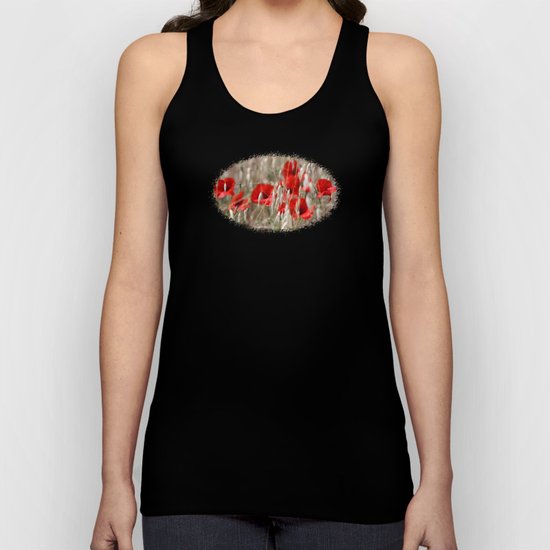 Poppies - JUSTART © Unisex Tank Top