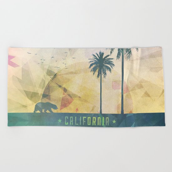 California Beach Towel