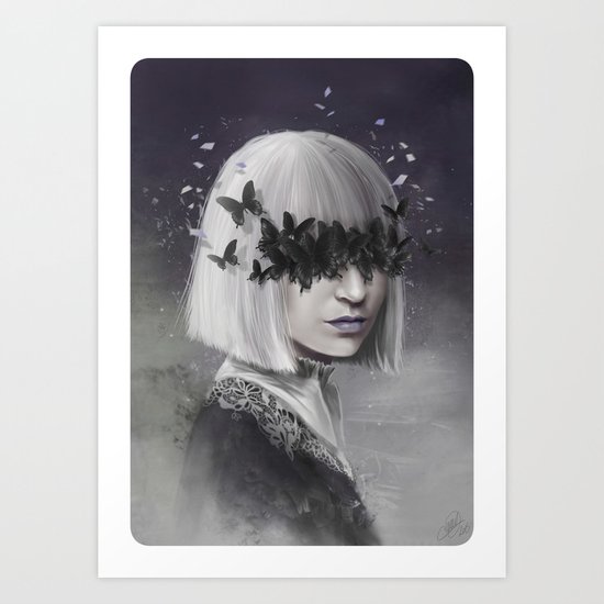 100 Forms of Fear / Sia Art Print