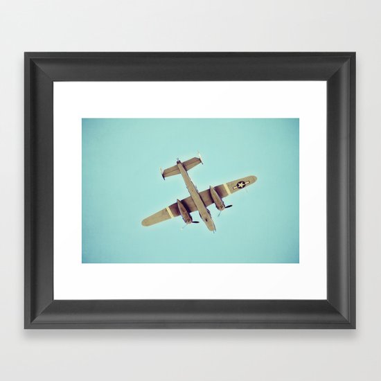 B-25 bomber Framed Art Print