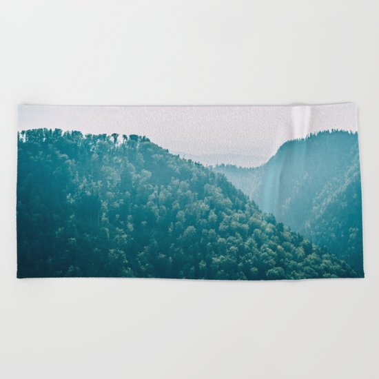 Blue Mountains Beach Towel