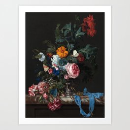 Still Life Floral #1 Art Print