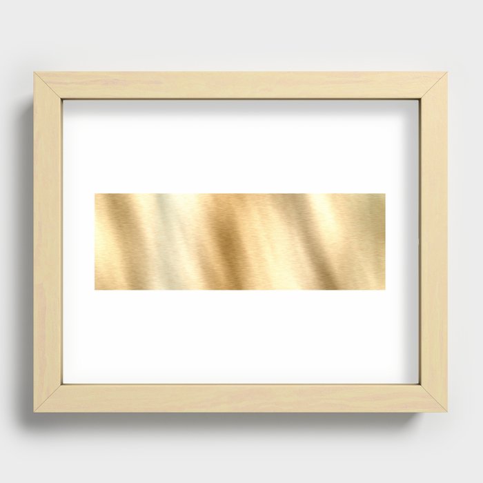 Gold Recessed Framed Print