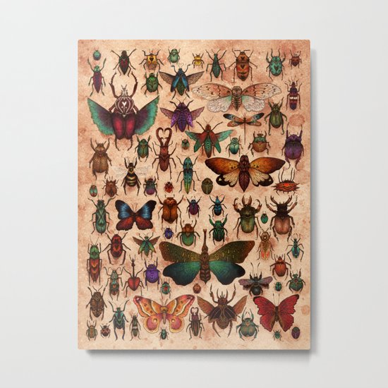 Love Bugs Metal Print