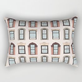 Upper West Side Windows Rectangular Pillow