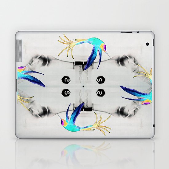 Dancing on the bones Laptop & iPad Skin