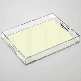 Cheerful Yellow Acrylic Tray