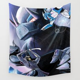 Battle of the Mechs Wall Tapestry