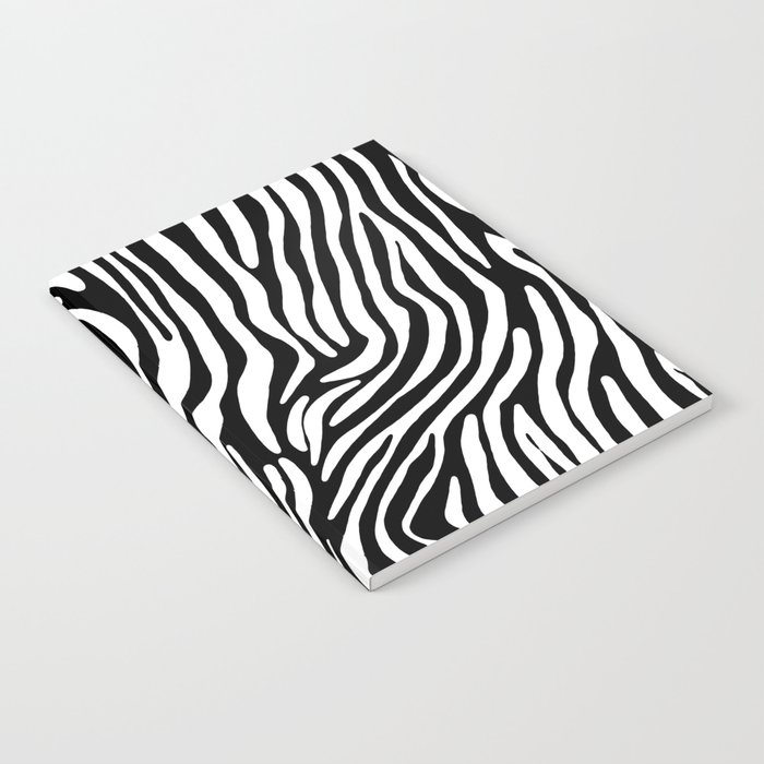 Animal print. Zebra/Tiger ornament. Seamless pattern. Notebook
