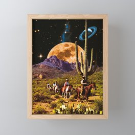 Space Cowboys Framed Mini Art Print