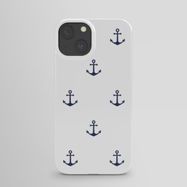 Anchor Pattern iPhone Case