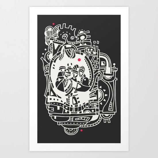 Puncho Art Print